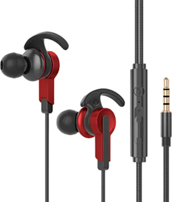 Produktbild von Kabelgebundene Kopfhörer Dynamischer Sound Kabelgebundenes Headset In-Ear-Kopfhörer mit Geräuschunterdrückung für Mobiltelefoncomputer