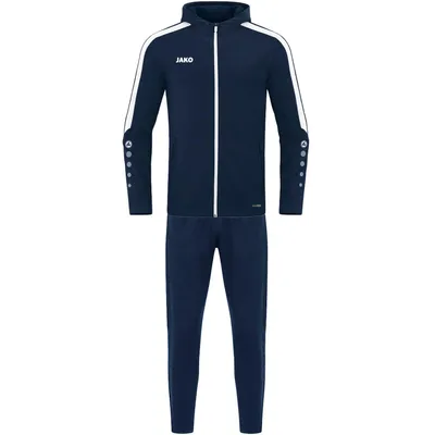Produktbild von JAKO Kinder Trainingsanzug Polyester Power mit Kapuze, Farbe:marine, Größe:140