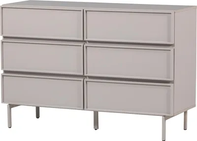 Produktbild von Tours Kommode 6 Schubladen Melamine/Mdf Sand