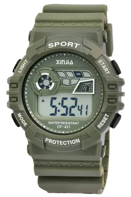 Produktbild von XINJIA Digitaluhr mit Silikonarmband