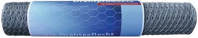 Produktbild von Maschendrahtgeflecht L.10 m,H.1m 6-eck Geflecht,verz.Maschw.25mm