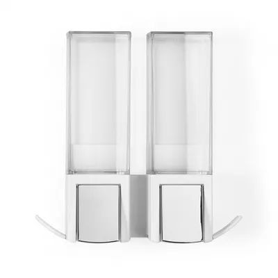 Zdjęcie produktu dla dozownik mydła Clever 20 x 20,6 cm przezroczysty/biały