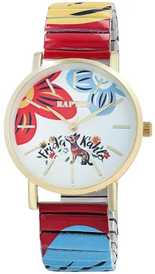 Produktbild von Damenuhr Edelstahl Frida Kahlo Edition Frida Kahlo Edition, Mineralglas