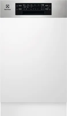Image de Electrolux EEM43300IX, entièrement encastrable, modèle simple (45 cm de large), acier inoxydable, 1,5 m, 1,5 m, 1,5 m