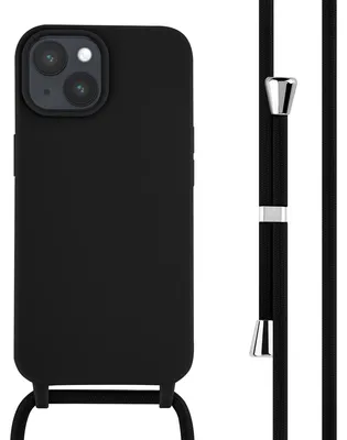Imagen del producto de Funda de Silicona con Cuerda para Apple iPhone 15 -