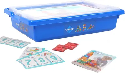 Obrázek produktu pro Hračky Coblo magnetické dlaždice Classic box 100 kusů