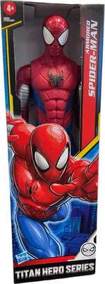 Produktbild von Spider-Man Actionfigur Marvel Armored Titan Hero Series 30 cm Hasbro E8522 NEU
