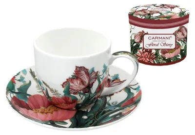 Image de Tasse CARMANI Floral Story Porcelaine 260ml
