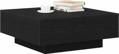 Immagine prodotto di Tavolino da salotto Rovere Nero 80 x 80 x 31 cm