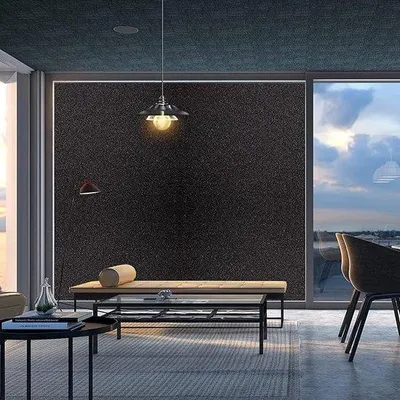 Produktbild von Famanu Fensterfolie Sichtschutzfolie lichtundurchlässig 44x200cm