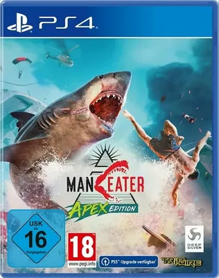 Produktbild von GAME Maneater (PS4), Playstation 4/Playstation 5, M (Reif), Download