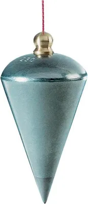 Produktbild von Senklot 500 g Birne Zink-Druckguss, blank gedreht