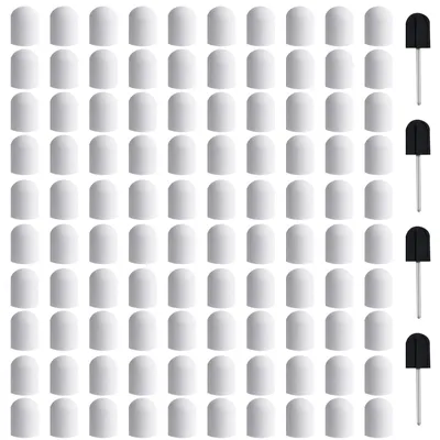 Image de Embouts pour fraiseuse à ongles - 100 pièces, 10 mm, 120#