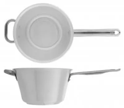 Produktbild von AGNELLI – Altopf aus Aluminium, mit einem Griff, Induktionsboden, 24 cm Durchmesser