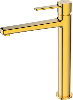 Productafbeelding van BADLAND Wastafelmengkraan, hoog model, GLAMOUR, goudkleurig, voor badkamers