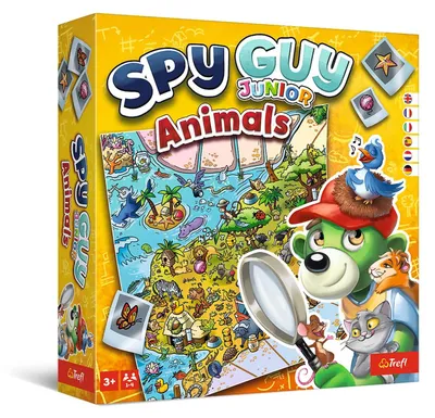 Produktbild von Detektivspiel Tierdetektiv Kinderspiel - Junior - 1 bis 4 Spieler ab 3 Jahren - Kooperatives Spiel