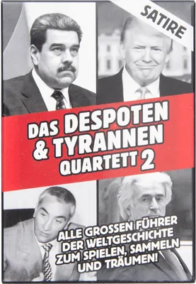 Produktbild von Tyrannen & Despoten Quartett 2 - Das Diktatoren Kartenspiel