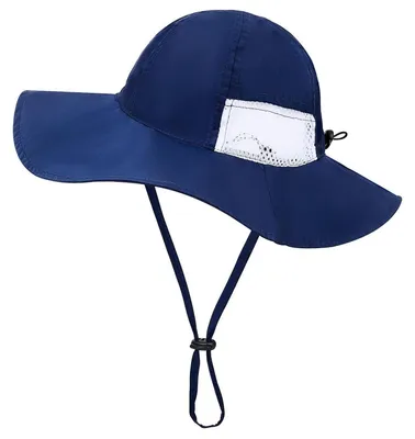 Produktbild von Baby Sonnenhut UV Schutz UPF 50+ Marineblau 3-12 Monate