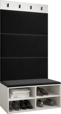 Produktbild von Garderobe MIRO Set 2 mit gepolsterten Paneelen Industrial Design