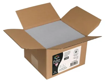 Produktbild von Clairefontaine Umschl Pollen 114x162 120g silber