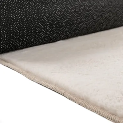 Produktbild von Teppich creme weich pflegeleicht saugrobotergeeignet für Wohnbereiche Größe - 160 x 230 cm