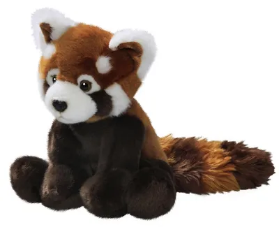 Produktbild von Carl Dick Roter Panda, Katzenbär sitzend ca. 25cm, ca. 37cm mit Schwanz 3155 Kuscheltier, Plüschtier, Stofftier