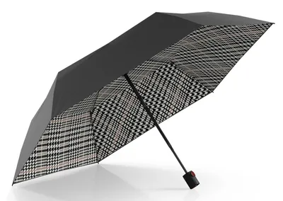 Produktbild von Knirps Taschenregenschirm Regenschirm U.200 Ultra Light Heatshield Fashion Duomatic Lord / Black schwarz