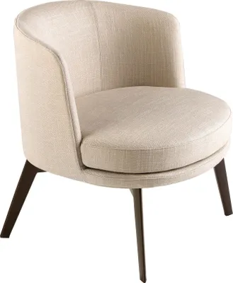 Image de Angel Cerdá fauteuil en tissu crème 5108