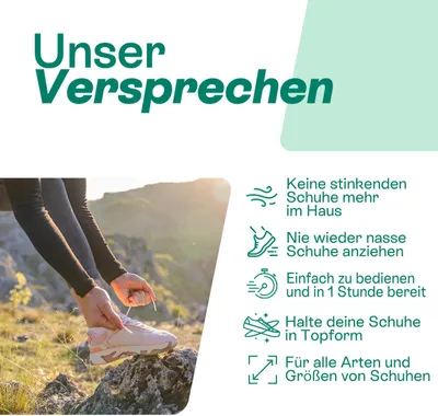 Produktbild von Shoefresh Opod Schuhfrischer - Schuh Deodorant - Schuh Trockner - Schuh Geruchseliminator - Geeignet fÃ1/4r Alle Schuhe