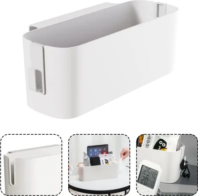 Produktbild von Hängender Aufbewahrungskorb fürs Bett, Multifunktionsbox, Organizer-Taschen für unter das Bett, Hängende Aufbewahrungstasche mit Haken