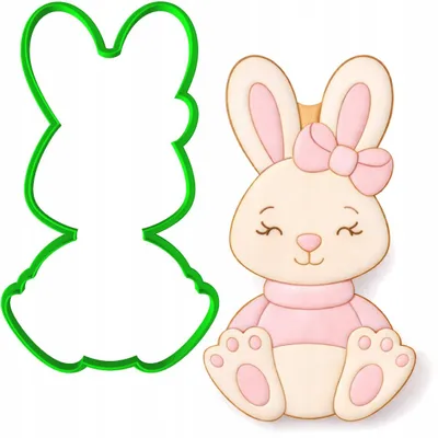 Produktbild von Cookie Master Oster-Ausstecher Hase 15cm Plätzchen Form