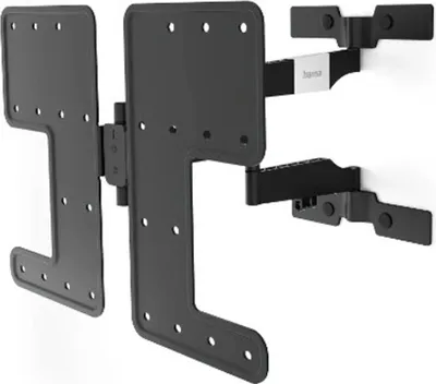 Produktbild von Hama 00220852, 100 x 100 mm, 600 x 400 mm, -12 - 3°, 6°, Aluminium, Schwarz