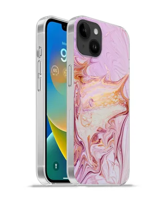 Produktbild von MuchoWow® Handyhülle Schutzhülle Hülle für Apple iPhone 14 Plus - Soft case Marmor - Farbe - Abstrakt Silikon Softcase Handy Hülle - Abbildung