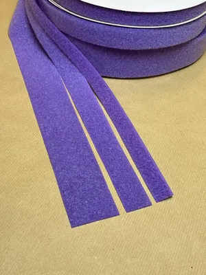 Produktbild von Klett Flauschband violett 30 mm, 25 m