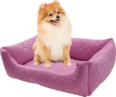 Immagine prodotto di letto per cani e gatti 58 x 47 cm rosa