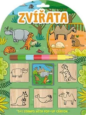 Image de Animaux - Tampons 5+1 avec cire