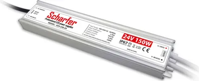 Produktbild von Scharfer hermetisch Netzteil 150W 24V IP67 6.25A universal Trafo SCH-150-24