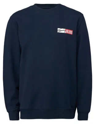 Immagine prodotto di Tommy Jeans - Felpa da uomo, cotone, modello NA388 (taglia M) (blu navy scuro)