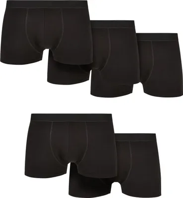 Produktbild von Urban Classics Boxershort Herren Solid Organic Baumwolle Boxer Shorts 5-Pack schwarz S