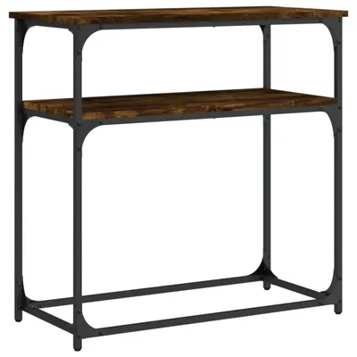 Obrázek produktu pro Konzolový stolek kouřový dub 75 x 35,5 x 75 cm kompozitní dřevo