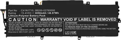 Zdjęcie produktu dla CoreParts MBXAS-BA0252, Bateria, ASUS, U3100FN