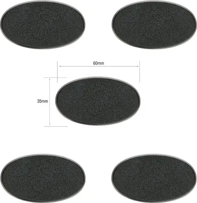 Produktbild von Citadel 60x35mm Oval Bases