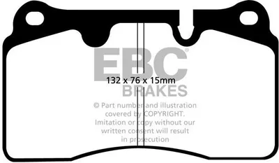 Image de EBC Brakes Plaquettes de frein AVANT DP41908R
