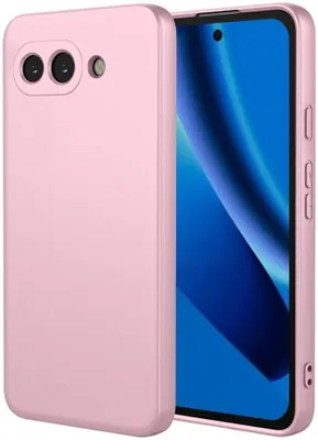 Immagine prodotto di Custodia per Google Pixel 10a - Cover posteriore Phonesta Soft Silk in silicone - Rosa