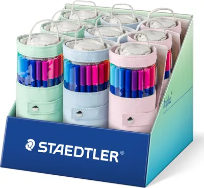 Obrázek produktu pro Staedtler triplus color 323, 20 barva/barev, Různé barvy, Vlákno, 1 mm, Trojúhelník, Inkoust na vodní bázi