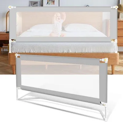 Produktbild von Famanu Bettgitter für Kinder - 200 cm Breite, höhenverstellbar