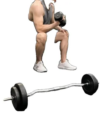 Produktbild von Kurzhantel- und Langhantelset, vielseitiges Heimfitnessgerät, verstellbare Gewichtsplatten, Schwarz