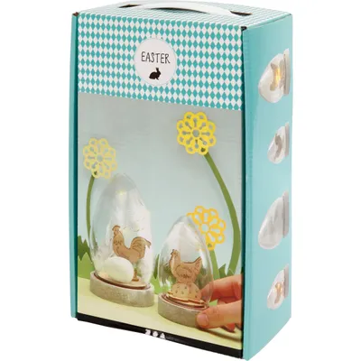 Zdjęcie produktu dla Creativ Company 52188, Przezroczysty, Plastik, Drewno, 2 szt., 155 mm