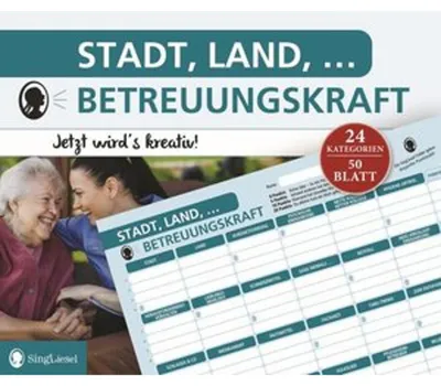 Produktbild von Stadt, Land, Betreuungskraft