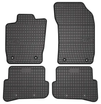 Zdjęcie produktu dla Dywaniki gumowe do Audi A1 8X 2010- (hatchback) – 4 szt., czarne, dopasowane – Wielganizator SolidPRO